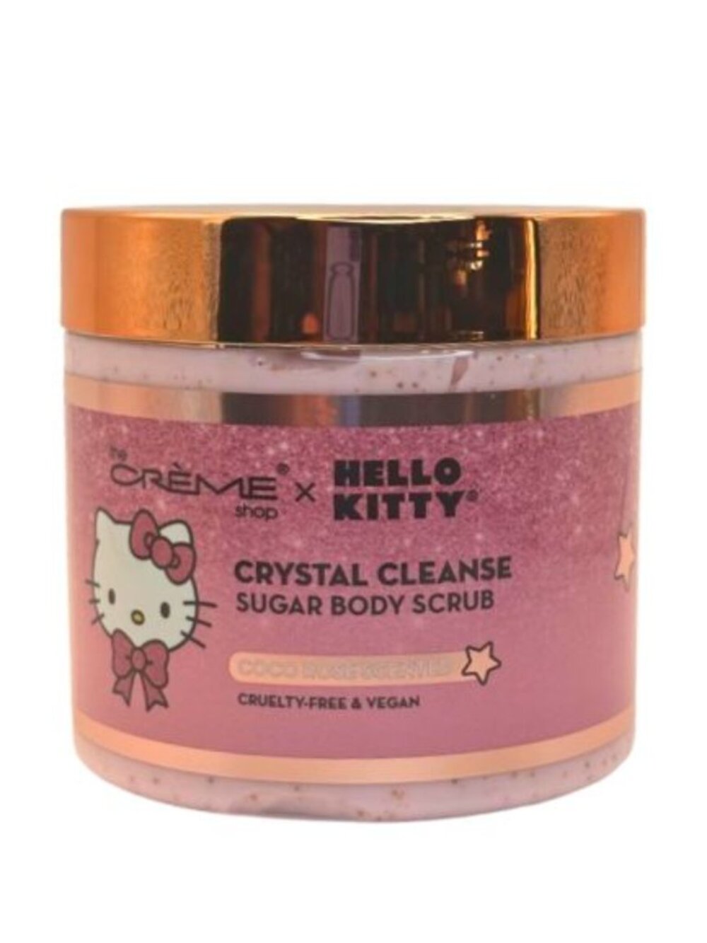 The Crème Shop x Hello Kitty Coco Rose Sugar Body Scrub 400g NEW